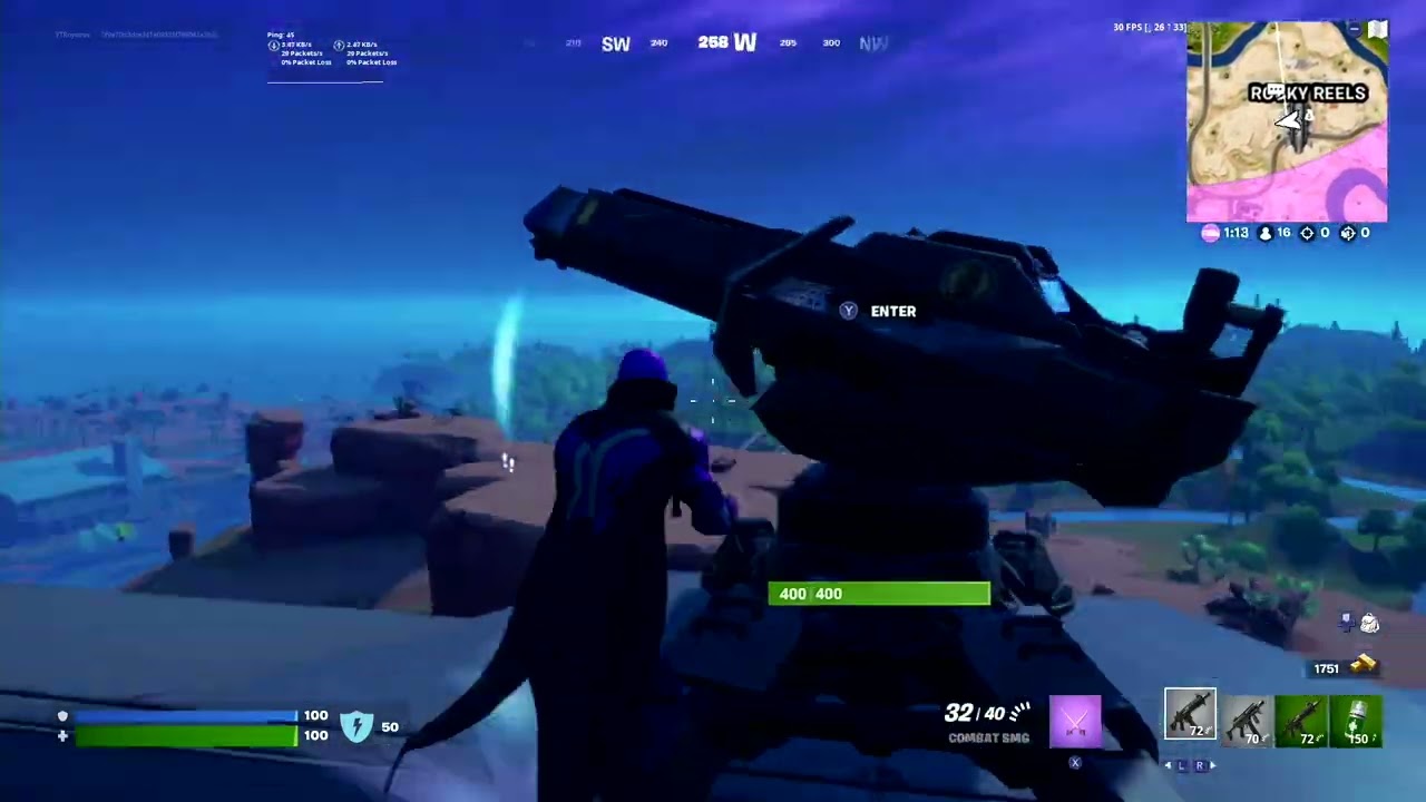 Amazing IO Blimp Cannon shot! 😨