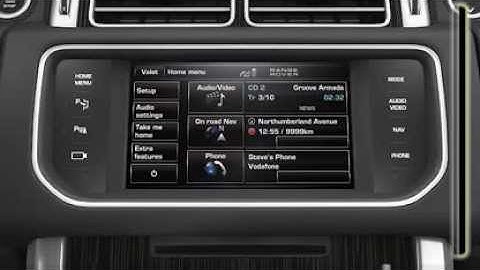 Range Rover Audio Connectivity System & Bluetooth Audio Streaming