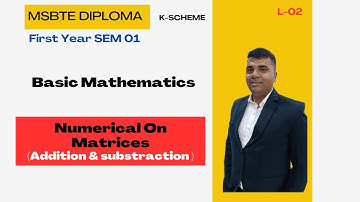MSBTE K-Scheme Matrices: Step-by-Step Guide to Addition & Subtraction