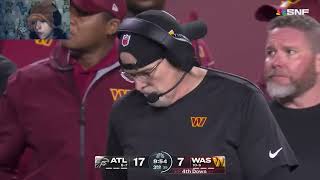 CRAZY OVERTIME!!! COMMANDERS VS FALCONS FULL Highlights reaction