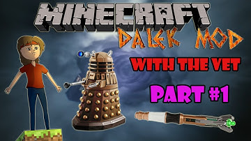 Minecraft Dalek Mod Survival Part 1: New World!