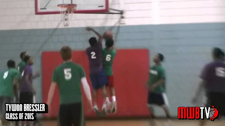 Class of 2015 Tywon Bressler - Sunday Fall League Highlights