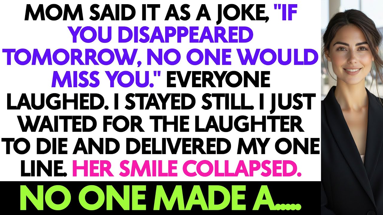 Mom Said It As A Joke, 