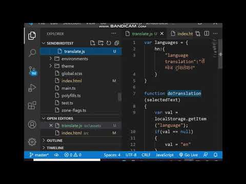 language translating in ionic apps