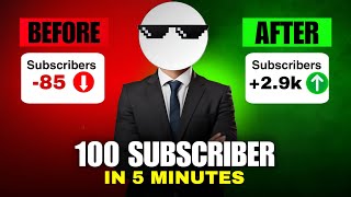 irst 100 Subscribers Ka Secret Plan (2026)📈