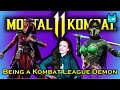 Playing Like a Kombat League Demon! - Mortal Kombat 11 - Ranked Matches