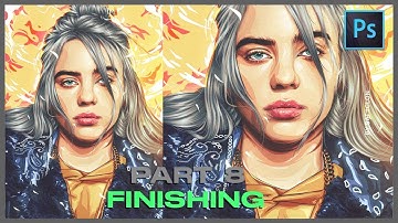 [ Photoshop Tutorial ] Vector / Vexel Art [PART 8 - FINISHING ] (BILLIE EILISH)