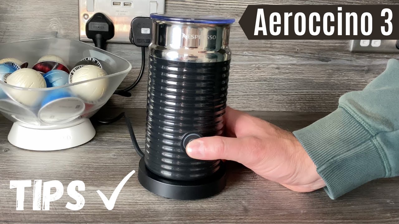 How to use a Nespresso Aeroccino Milk Frother - A Quick and Simple