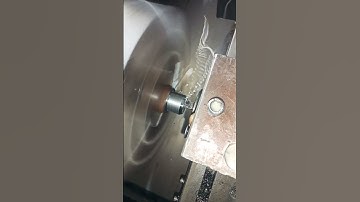 pin thraiding on cnc machine #cncmachine #shorts #cnc