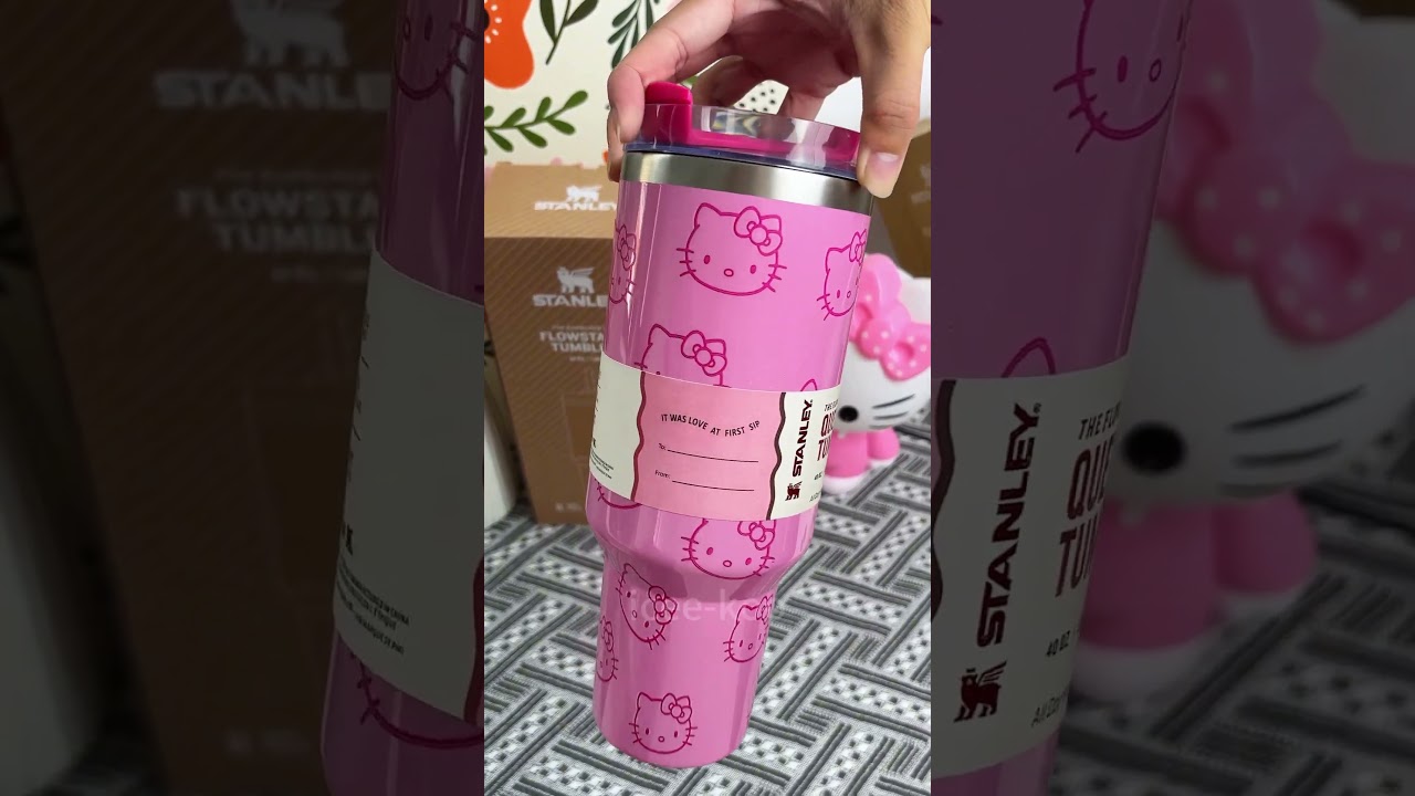 Here comes the nice tanley and Hello Kitty Mug 