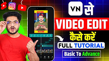 VN Editor se video kaise edit karen | VN Video editing full 2024 | Video Editing