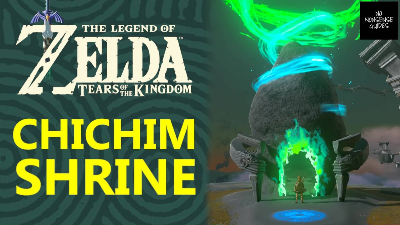 Chichim Shrine - Palu Wasteland Underground Shrine Location in Zelda Tears of Kingdom