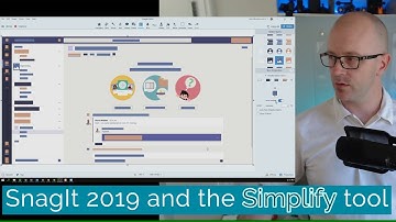 SnagIt 2019 and the Simplify tool