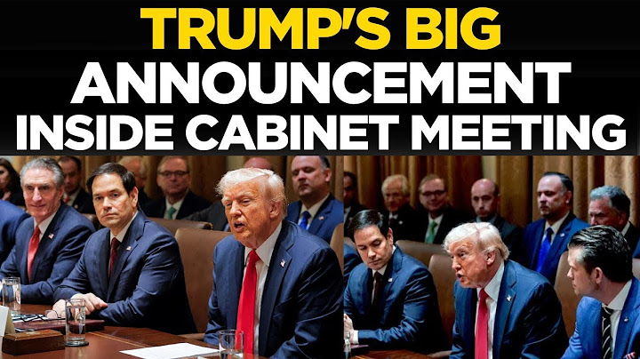 Trump LIVE | ‘American Army Will…’: Trump Drops BOMBSHELL, ‘Shocks’ Cabinet | Trump Latest News