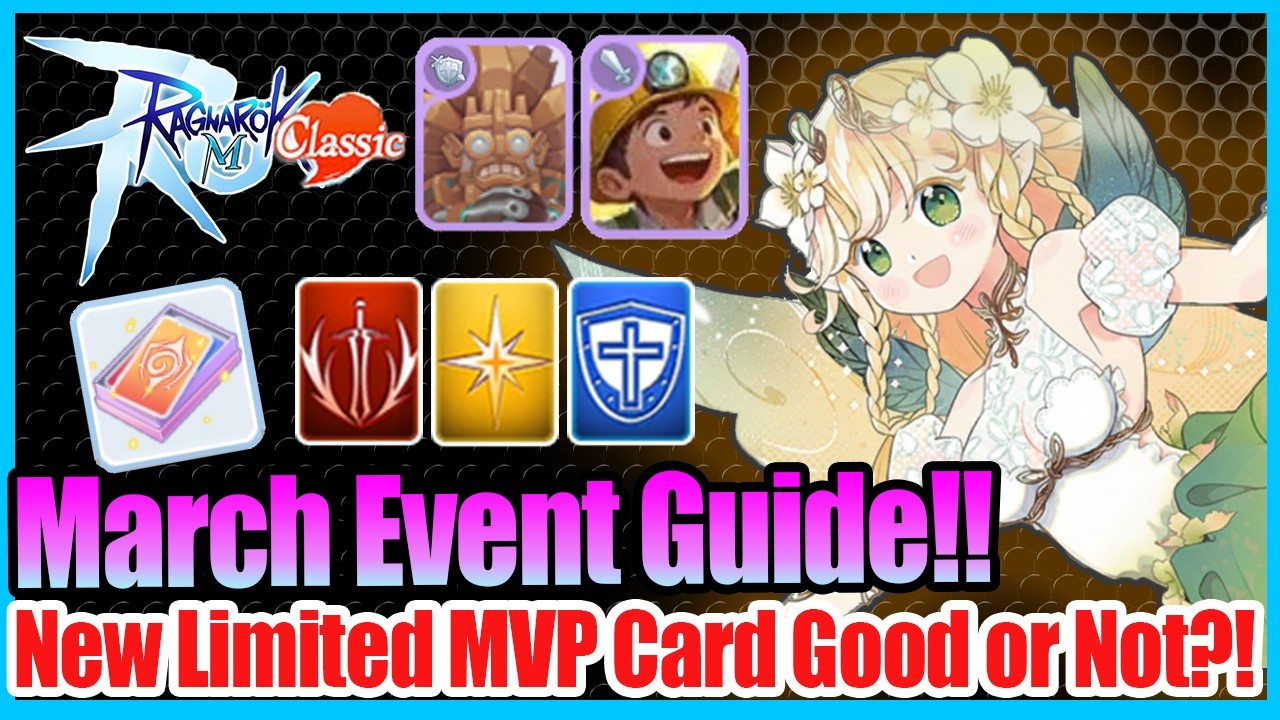 Руководство по мартовским событиям!! Карта шахтера: полезная или нет!? [Ragnarok Mobile Classic]