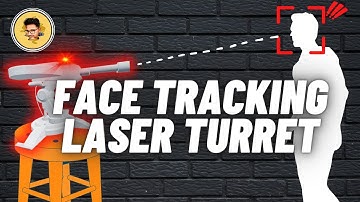 || FACE TRACKING LASER TURRET || USING ARDUINO & OPENCV-PYTHON.