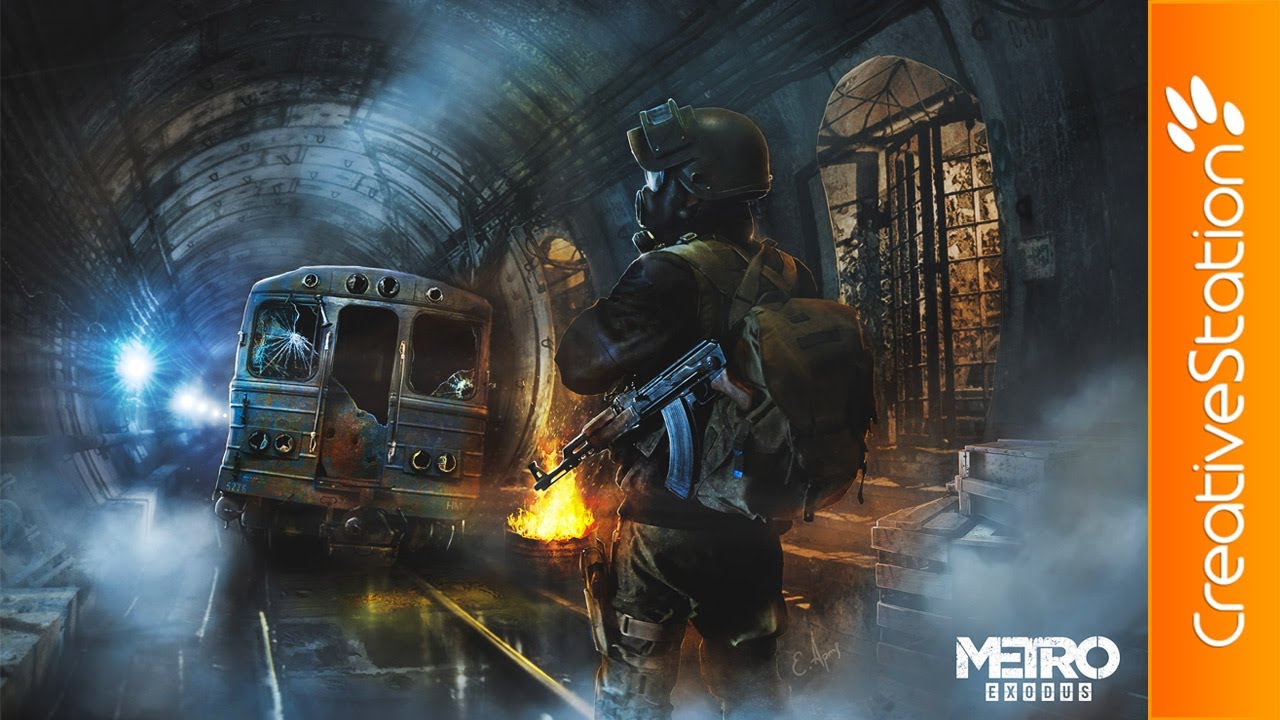 Metro Exodus Speed art CreativeStation