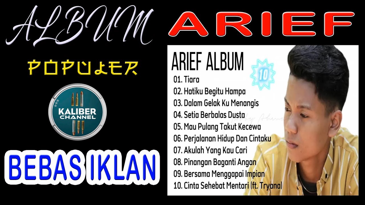 Album Arief Terbaru 2022 || TIARA || Lagu Malaysia Populer 2022 - YouTube