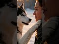 Skeletal Husky Survived 6 Frozen Months Alone!