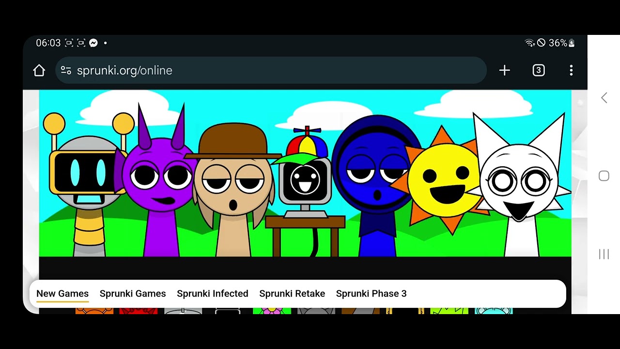 sprunki (normal and original) - YouTube