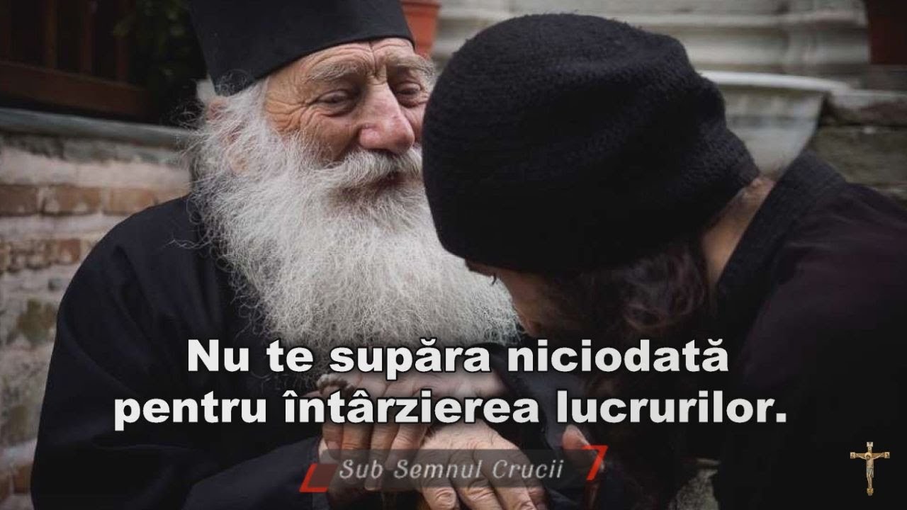 Nu te supăra niciodată pentru întârzierea lucrurilor