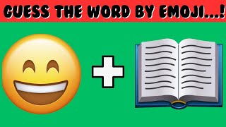 Guess the WORD by Emoji...! 🎲 🎮