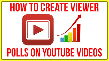 How To Create Viewer Polls On Your YouTube Videos - YouTube Tutorial