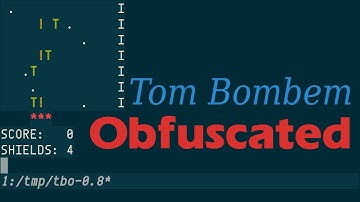 Tom Bombem: Obfuscated, space shooter game