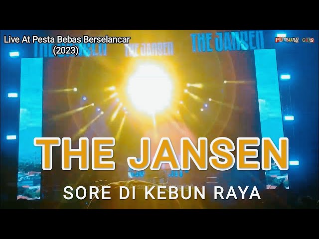 The Jansen - Sore Di Kebun Raya Live At Pesta Besar Berselancar (17 Juni 2023) class=