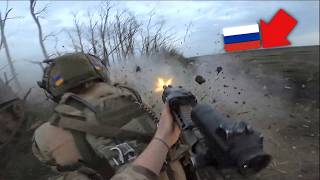 🔴 Ukraine War - Ukrainian Troops Storm Enemy Positions In Heavy Combat • Helmet Cam POV