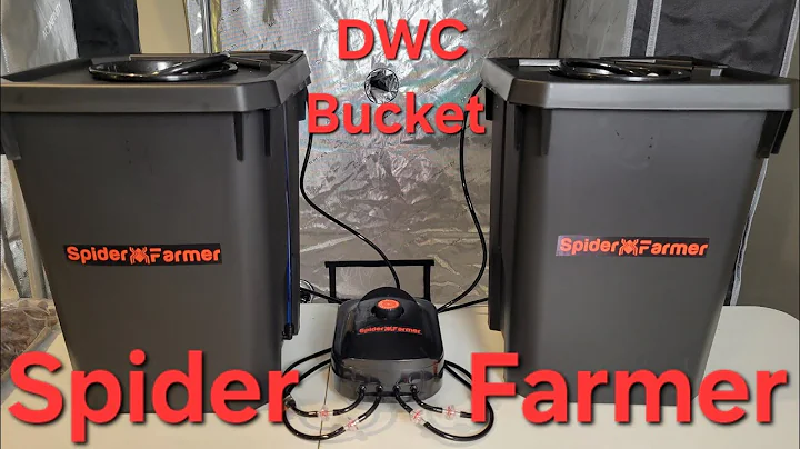 Spider Farmer DWC Hydroponics Grow System - Buckets -  Set Up Guide