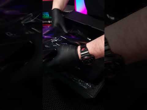 ASMR TUF Gaming GeForce RTX 4080 💚 #unboxing #shorts #gaming #rtx