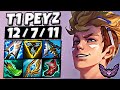 T1 Peyz vs HLE Gumayusi - Ezreal vs Caitlyn ADC | Patch 26.1