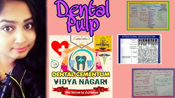 Dental Pulp | Dental Anatomy & Oral Histology PART-1 | Dental Cementum | Rishali