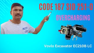 Over Charging || Check Regulator || 187 SID 251-0 Code - YouTube