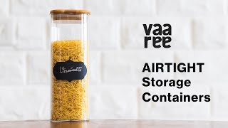 Vaaree Airtight Containers: The Secret to Fresh and Organized Living!