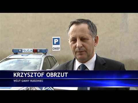 Uroczyste przekazanie radiowozu