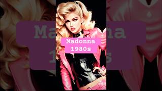 My version of Madonna with her 1980s fashion #aiart #madonna #barbiegirl