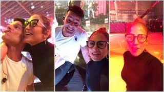 Jennifer Lopez w/ Ricky Martin Instagram Live Stream | 14 September 2017 | Part 1 \u0026 2