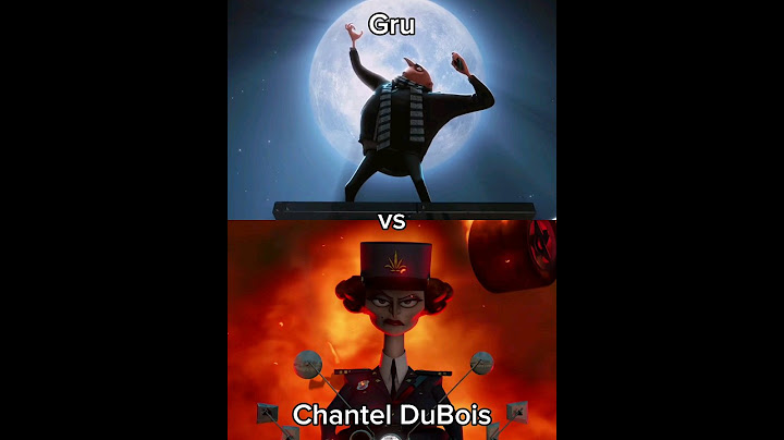 Gru vs Chantel DuBois (Despicable Me | Madagascar 3: Europe's Most Wanted)