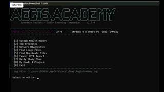 My first #PowerShell Project Demo Part 1