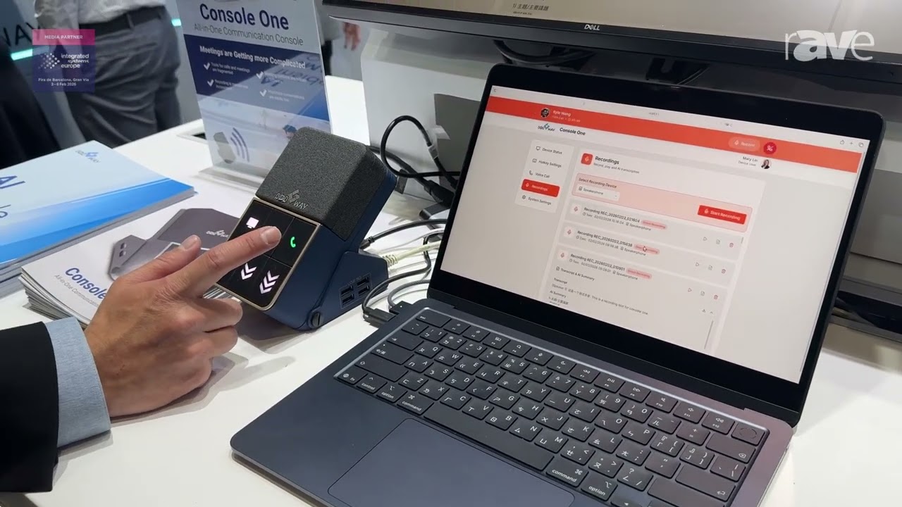 ISE 2026: Good Way Technology Exhibits Console One Docking Station