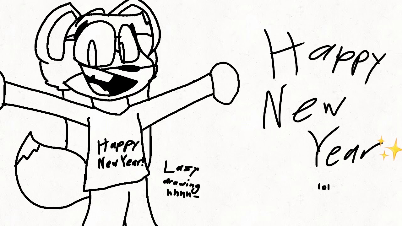 Happy New Year I Am So Lazy Youtube Happy New Year I Am So Lazy Youtube