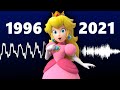 Why doesn't Peach's voice sound like it used to?