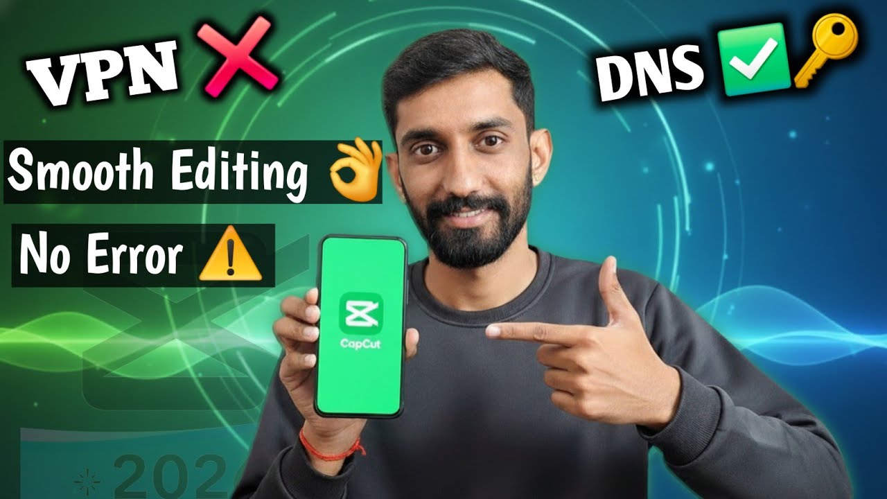CapCut DNS Setting 2026 | “No Internet + Too Many People Using” Error Ka 100% Solution 💯
