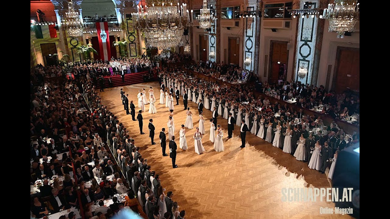 Alles Walzer am Ball der Offiziere 2026 in der Wiener Hofburg (Österreich).Mehr 