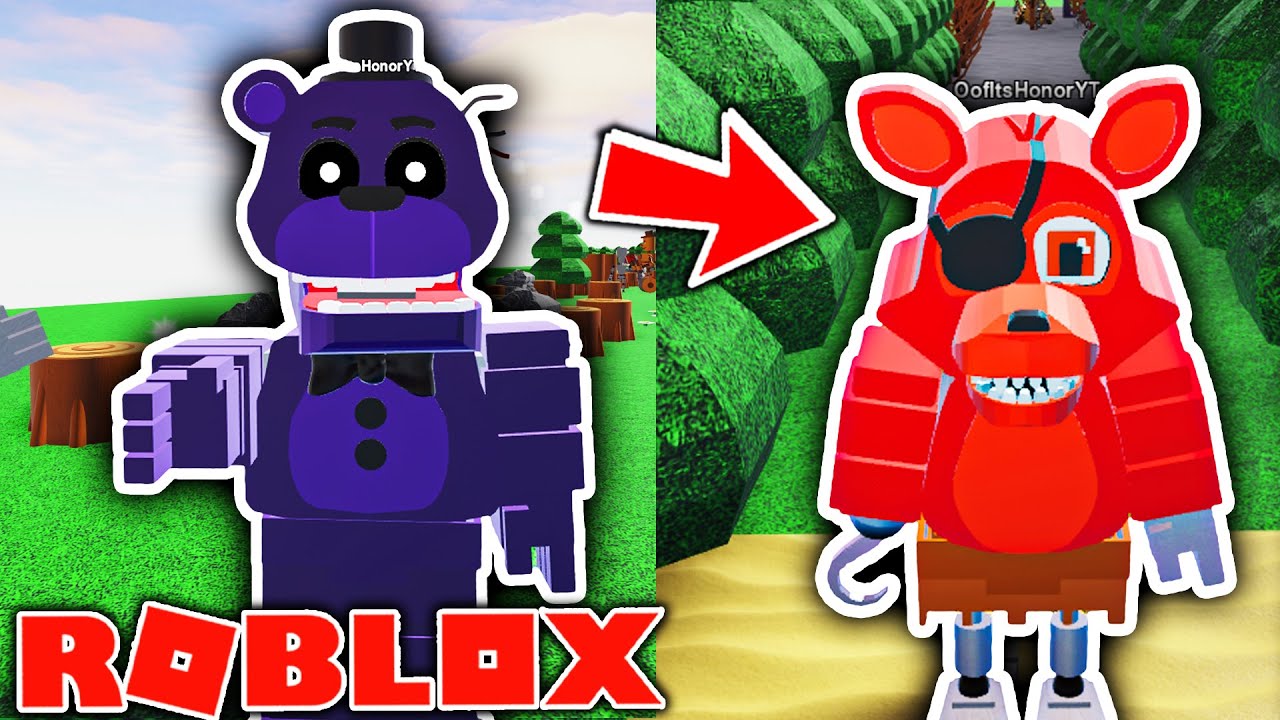 New 3d Fnaf World Multiplayer Game In Roblox Unlocking Secret Characters Part 1 Youtube - fnaf 1 morphs pack roblox