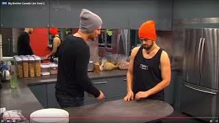 Big Brother Canada 7 - Mark/Adam On PB Being Split - Live Feeds