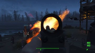 Fallout 4 fireworks display (Happy 4th!)