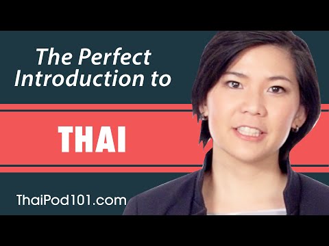 The Ultimate Introduction for Brand New Thai Learners